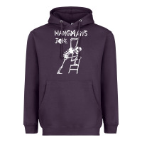 Plum Hangmans Joke Heavyweight Hoodie - InspiraDesign