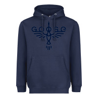 Navy goose music Heavyweight Hoodie - InspiraDesign