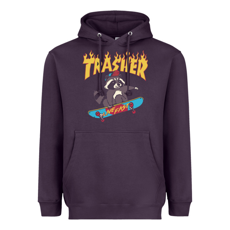 Trasher Heavyweight Hoodie by InspiraDesign | Teevron