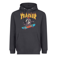 Smoke trasher Heavyweight Hoodie - InspiraDesign
