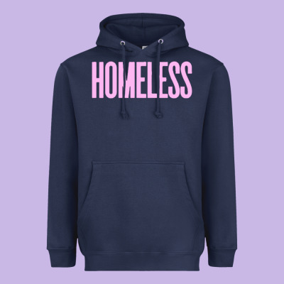 Homeless Heavyweight Hoodie Designed By Inspiradesign