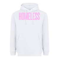 White homeless Heavyweight Hoodie - InspiraDesign