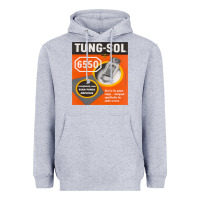 Heather Grey TungSol 6550 Heavyweight Hoodie - InspiraDesign