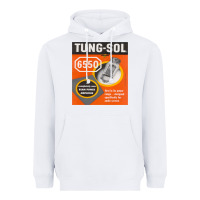 White TungSol 6550 Heavyweight Hoodie - InspiraDesign