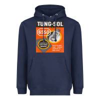 Navy TungSol 6550 Heavyweight Hoodie - InspiraDesign