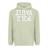 Matcha pole vault t shirt upside down funny pole vault jumper shirt Heavyweight Hoodie - InspiraDesign