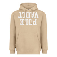 Mushroom pole vault t shirt upside down funny pole vault jumper shirt Heavyweight Hoodie - InspiraDesign