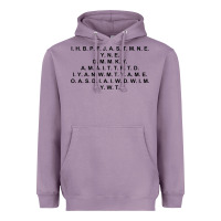 Lavender I Have Brought Peace Heavyweight Hoodie - InspiraDesign