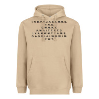 Mushroom I Have Brought Peace Heavyweight Hoodie - InspiraDesign