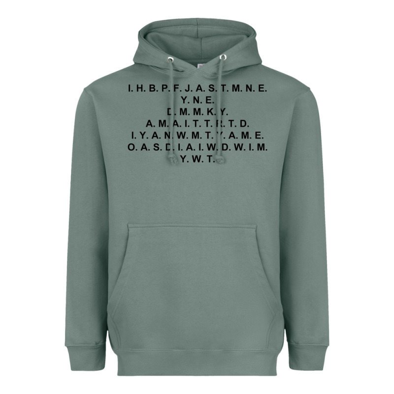 I Have Brought Peace Heavyweight Hoodie by InspiraDesign | Teevron