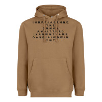 Toasted Coconut I Have Brought Peace Heavyweight Hoodie - InspiraDesign