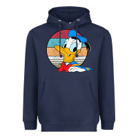 Navy Donald duck funny Heavyweight Hoodie - InspiraDesign