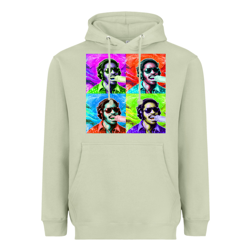 Stevie Wonder! Heavyweight Hoodie by InspiraDesign | Teevron