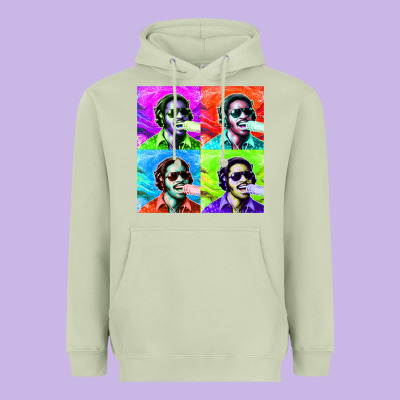 Stevie Wonder! Heavyweight Hoodie Designed By Inspiradesign