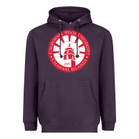Plum csu channel islands seal Heavyweight Hoodie - InspiraDesign