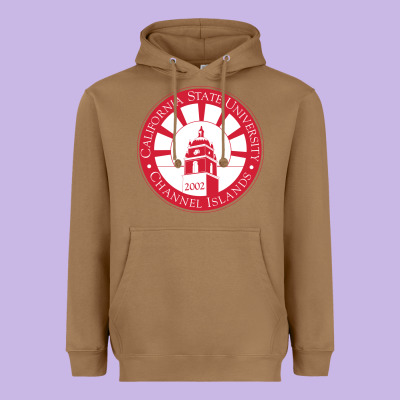 Csu Channel Islands Seal Heavyweight Hoodie Designed By Inspiradesign