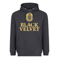 Smoke BLACK VELVET CANADIAN WHISKY Heavyweight Hoodie - InspiraDesign