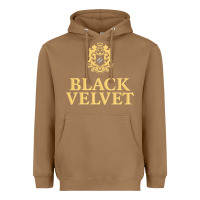 Toasted Coconut BLACK VELVET CANADIAN WHISKY Heavyweight Hoodie - InspiraDesign
