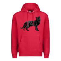 Cardinal Bombay Cat Premium Hoodie - LillyAllenDesigns
