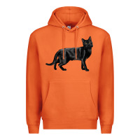 Carrot Bombay Cat Premium Hoodie - LillyAllenDesigns