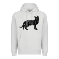 Dove Grey Bombay Cat Premium Hoodie - LillyAllenDesigns