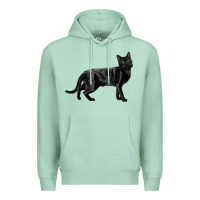 Seafoam Bombay Cat Premium Hoodie - LillyAllenDesigns