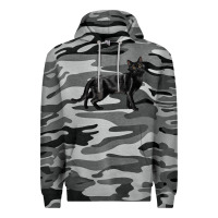 Slate Camo Bombay Cat Premium Hoodie - LillyAllenDesigns