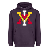Plum Keydets VMI Classic Heavyweight Hoodie - InspiraDesign