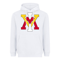 White Keydets VMI Classic Heavyweight Hoodie - InspiraDesign
