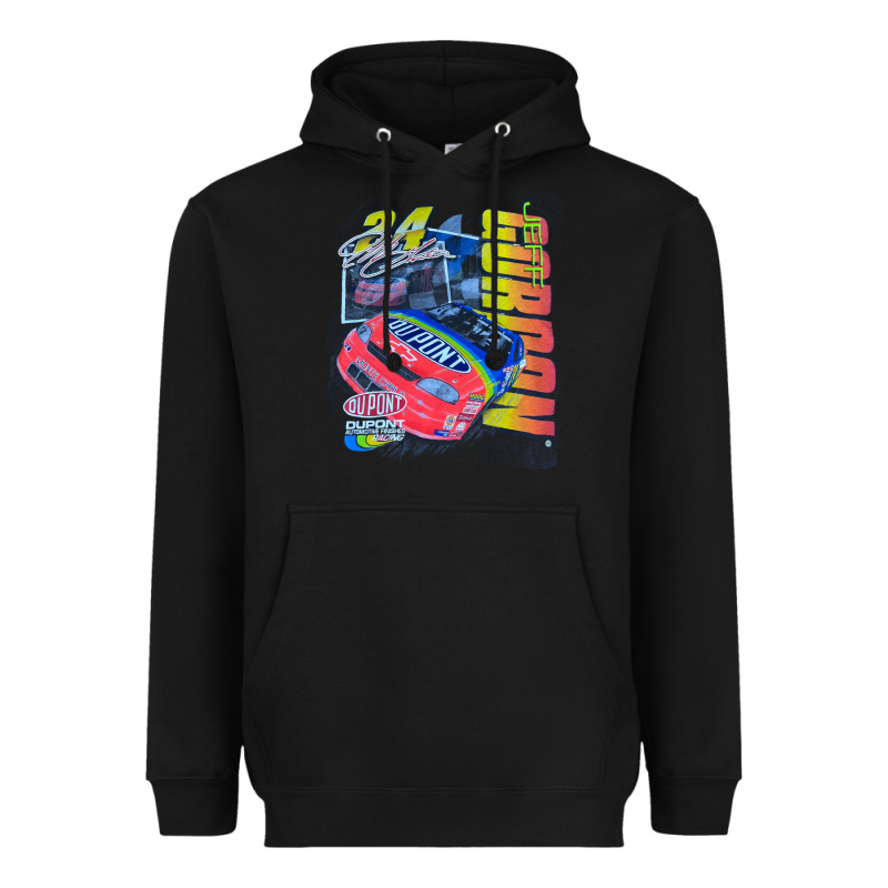 Jeff Gordon Dupont Vintage Racing Heavyweight Hoodie by InspiraDesign | Teevron