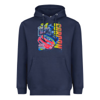 Navy jeff gordon dupont vintage racing Heavyweight Hoodie - InspiraDesign