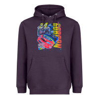 Plum jeff gordon dupont vintage racing Heavyweight Hoodie - InspiraDesign