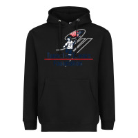 Black Tunnel To Towers F-oundation American Flag USA Flag Heavyweight Hoodie - InspiraDesign