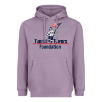 Lavender Tunnel To Towers F-oundation American Flag USA Flag Heavyweight Hoodie - InspiraDesign