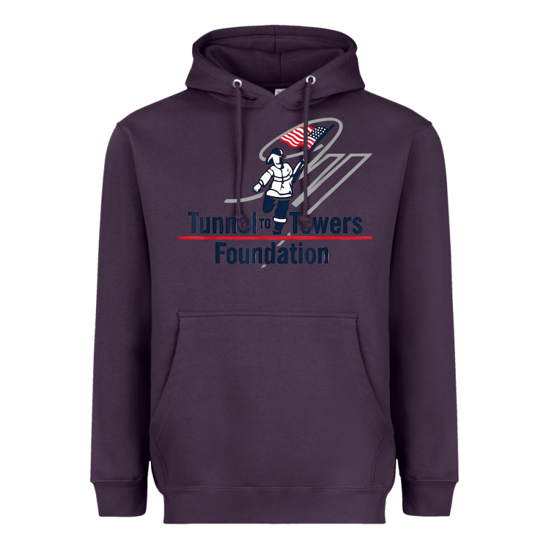 Tunnel To Towers F-oundation American Flag Usa Flag Heavyweight Hoodie by InspiraDesign | Teevron