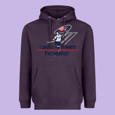 Tunnel To Towers F-oundation American Flag Usa Flag Heavyweight Hoodie Designed By Inspiradesign