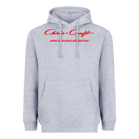 Heather Grey chris boat company Heavyweight Hoodie - InspiraDesign