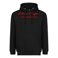 Black chris boat company Heavyweight Hoodie - InspiraDesign