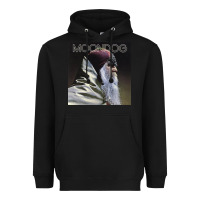 Black Moondog Musician Poster Essential Heavyweight Hoodie - InspiraDesign