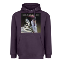 Plum Moondog Musician Poster Essential Heavyweight Hoodie - InspiraDesign