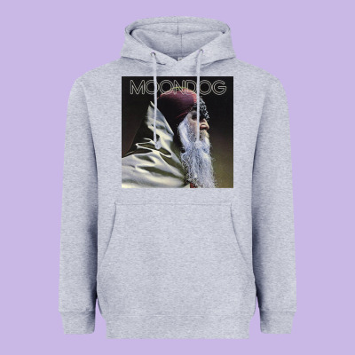 Moondog Musician Poster Essential Heavyweight Hoodie Designed By Inspiradesign