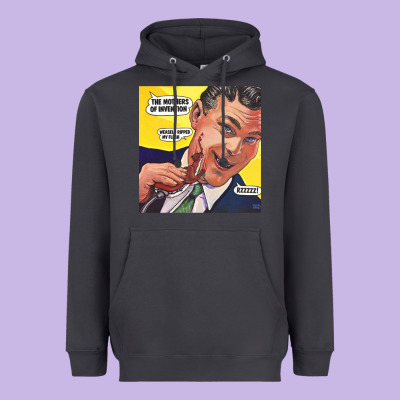 The Mothers Of Invention - Weasels Ripped My Flesh Heavyweight Hoodie Designed By Inspiradesign