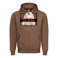 Chestnut free britney leopard glitter Zipper Hoodie - AdoDesignShop