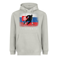 Moon Dust Slovakia Ice Hockey Slovak Flag Heavyweight Hoodie - InspiraDesign