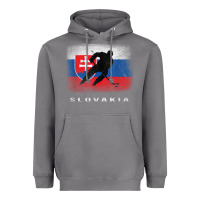Storm Slovakia Ice Hockey Slovak Flag Heavyweight Hoodie - InspiraDesign