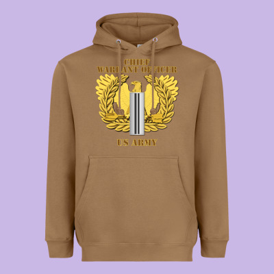 Emblem Warrant Officer Cw5 Heavyweight Hoodie Designed By Inspiradesign