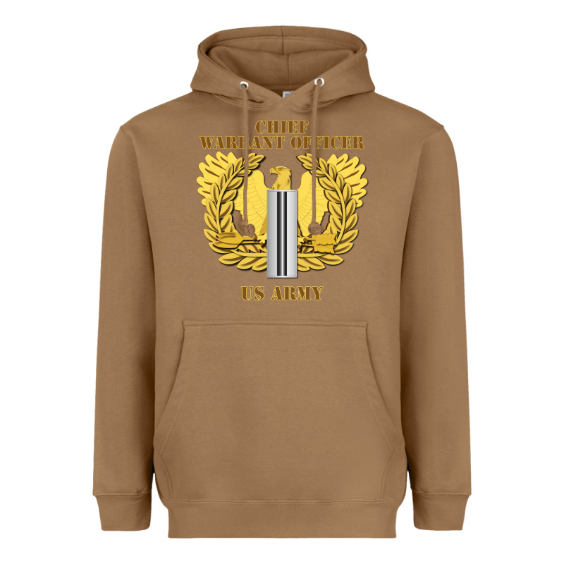 Emblem Warrant Officer Cw5 Heavyweight Hoodie by InspiraDesign | Teevron