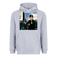 Heather Grey Amerikkkas most wanted Heavyweight Hoodie - InspiraDesign