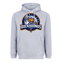 Heather Grey The midland.rock.hounds sport Heavyweight Hoodie - InspiraDesign