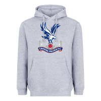 Heather Grey #crystal 'palace Heavyweight Hoodie - InspiraDesign